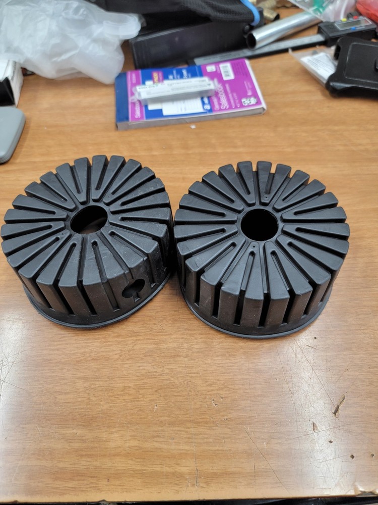 Gauge Protector,4 in, Rubber. 2pk
