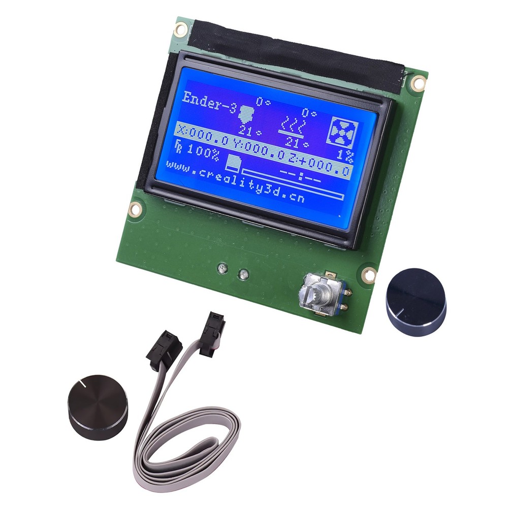 LCD Screen & Cable Replacement For Creality Ender 3 / Ender 3 Pro 3D Printer