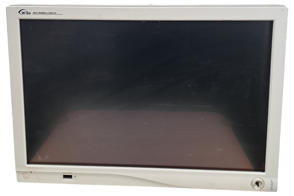 STRYKER 26" WISE HD FLAT PANEL SURGICAL DISPLAY, NO POWER SUPPLY @