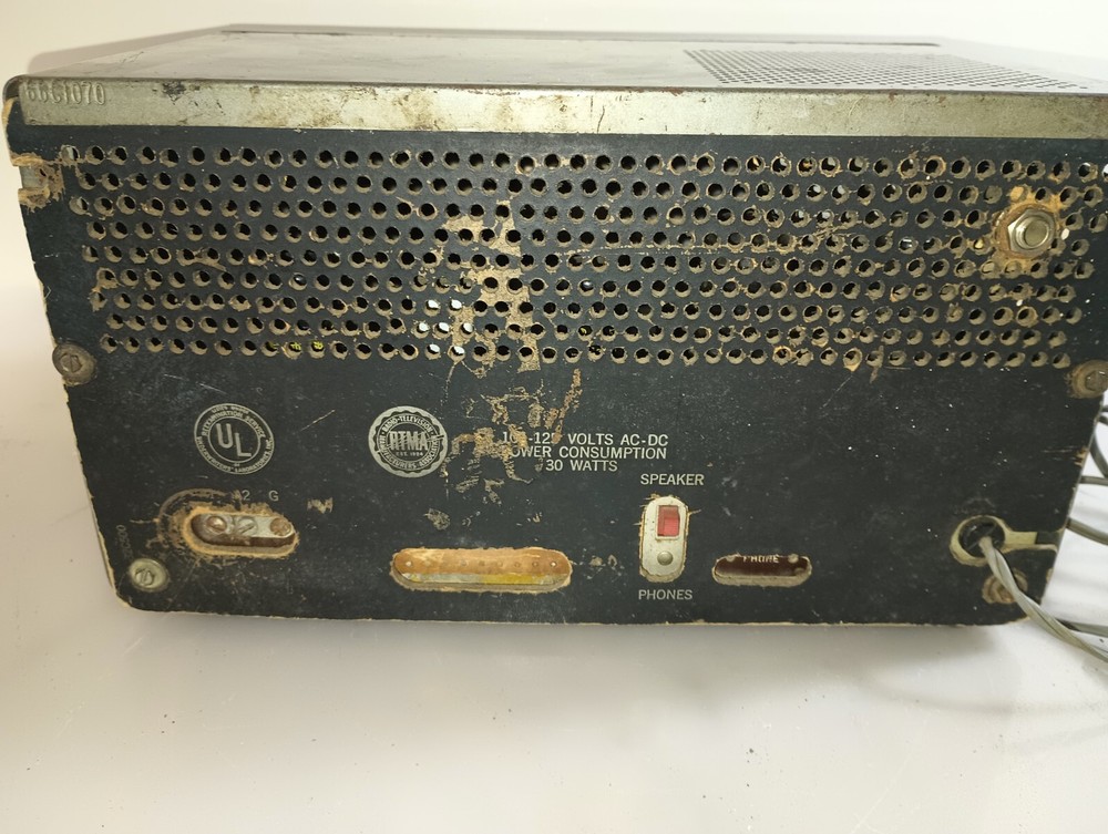 Vintage 1950's Hallicrafters S-38D Ham Radio Receiver