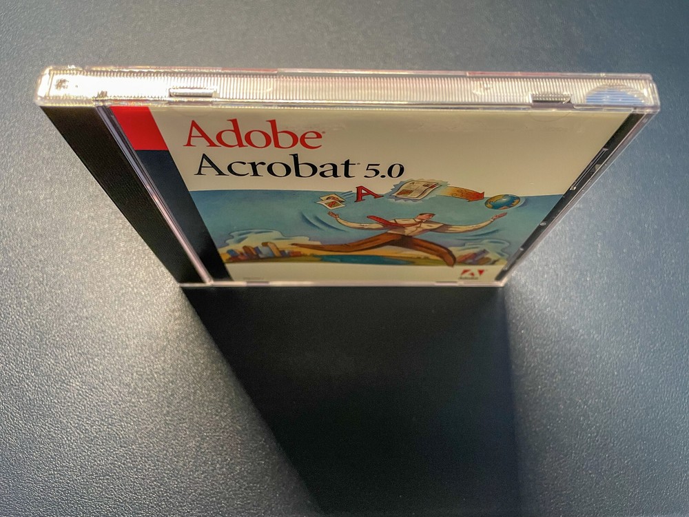 Adobe Acrobat 5.0 Education Version Apple Mac OS with Serial and Box, Complete