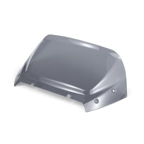 11.5" Wave Windshield Windscreen Wind Splitter Compatible for Harley Dark Smoke
