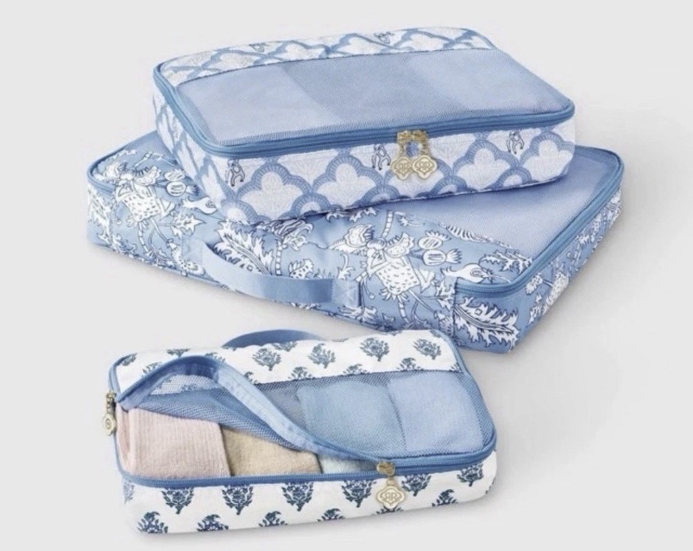 Roller Rabbit x Target 3 Piece Packing Cubes