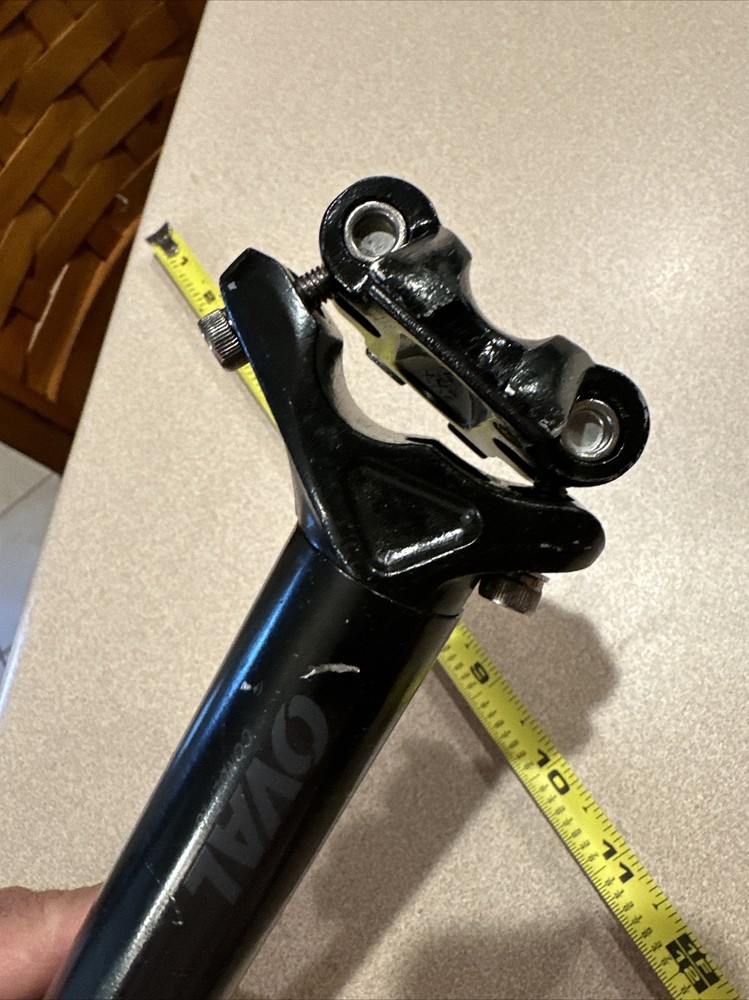 Oval Concepts seat post 2 bolt 31.6 x 350mm Missing Hardware
