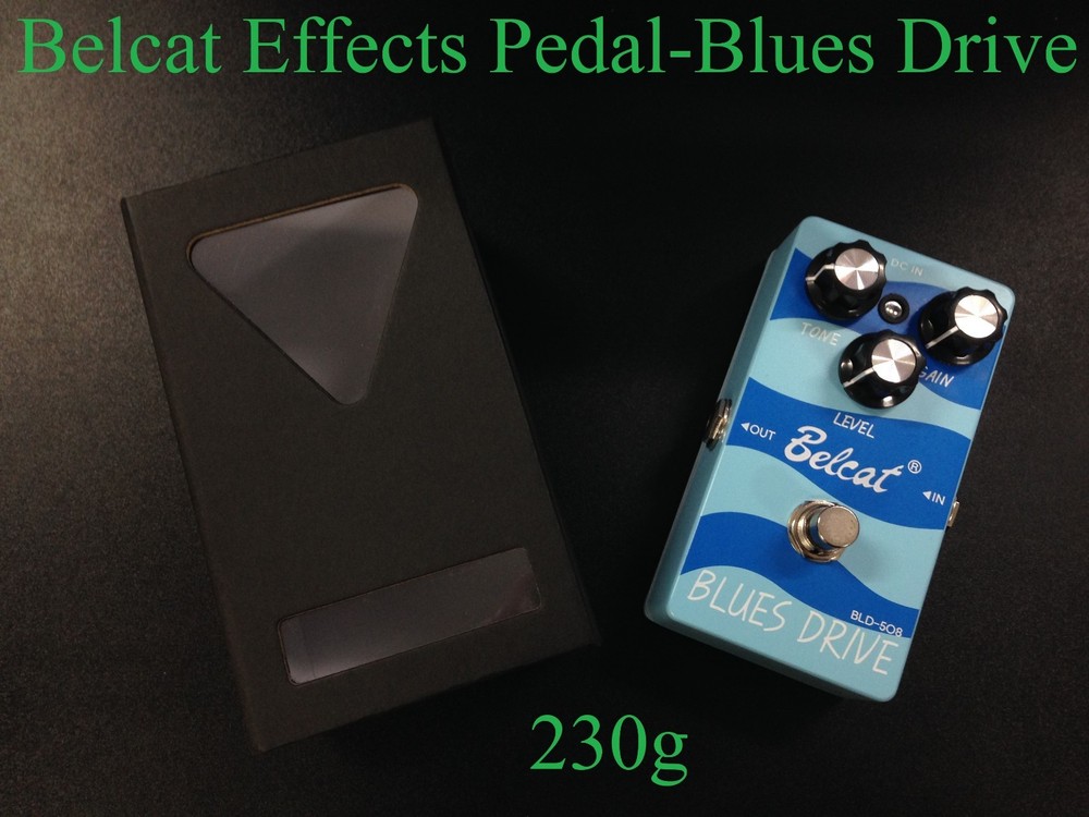 Belcat BLD508 Blues Drive Guitar Effects Pedal with 9v Replaceable Battery
