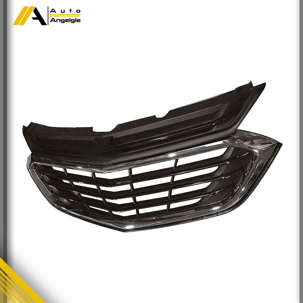 Front Bumper Assembly+Front Upper Grille Black Fit For Chevy Equinox 2018-2019
