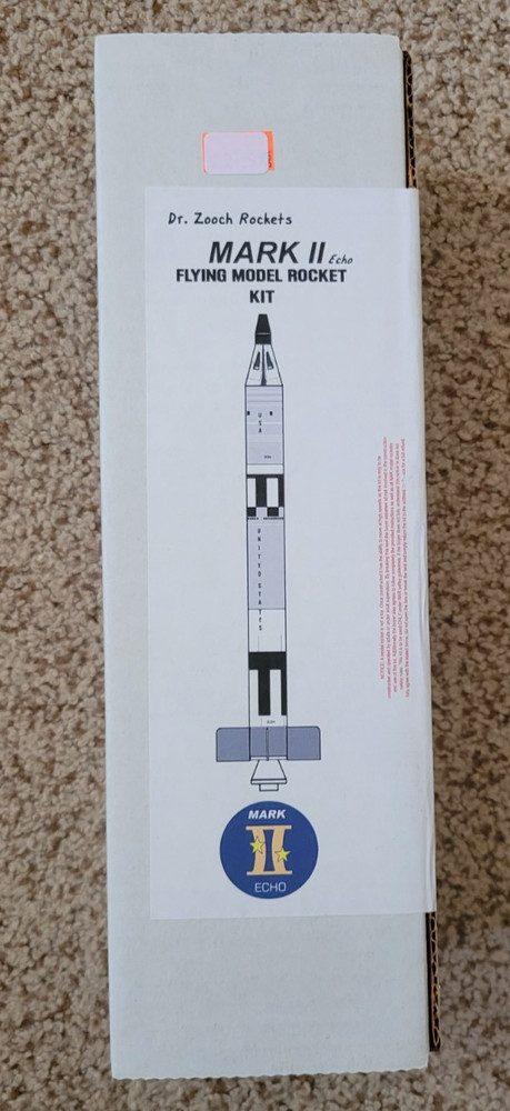 Dr Zooch "Mark II" Rocket Model Kit, OOP, NISB