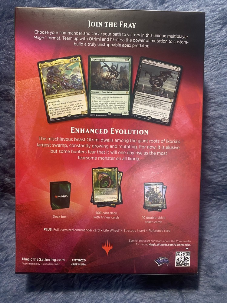 Magic: The Gathering Enhanced Evolution Ikoria Commander Deck 2020 Sealed