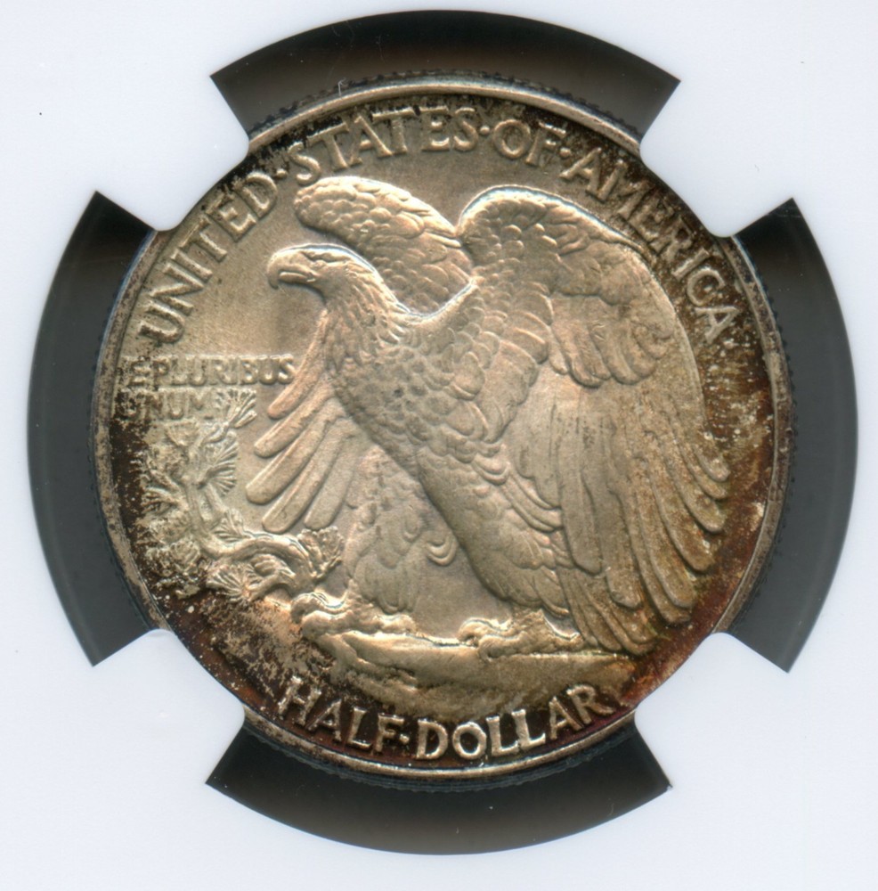 1941 Walking Liberty Silver Half Dollar NGC MS 65