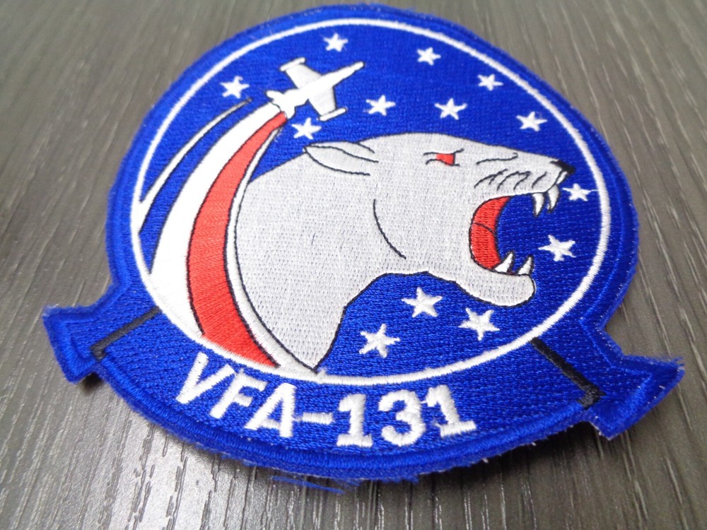 Strike Fighter Squadron VFA-131 Navy Patch LARGE 5 INCH  NEW