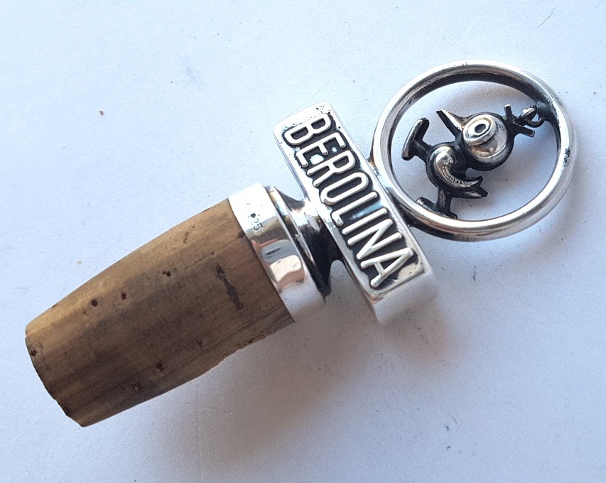 Berolina Berlin Silver Cork Stopper AL735