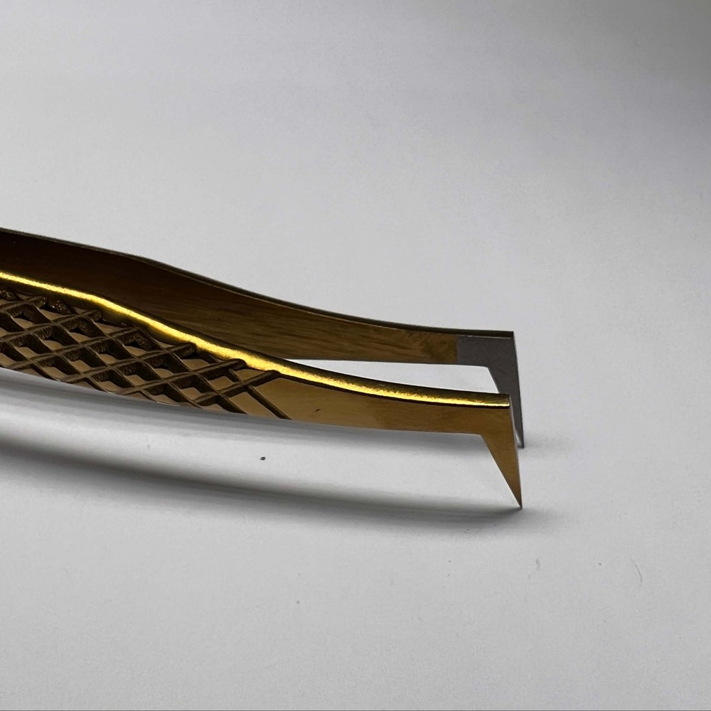 Lash Magnet Nano Tips Mega Volume Tweezer - L Shape