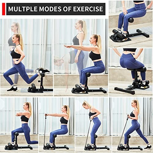 Deep Sissy Squat Bench Core Workout Multifunctional Leg Exercise Machine For