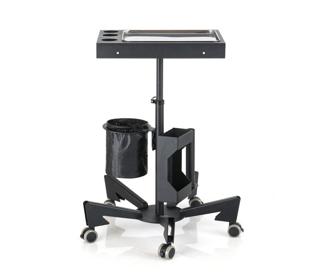 Tattoo rolling tray portable tattoo tray tattoo stand Moblie tattoo workstation