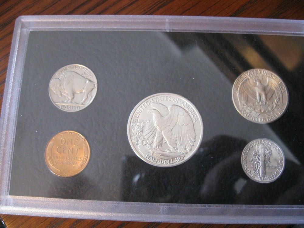 1935 P US Mint Set Brilliant Uncirculated!
