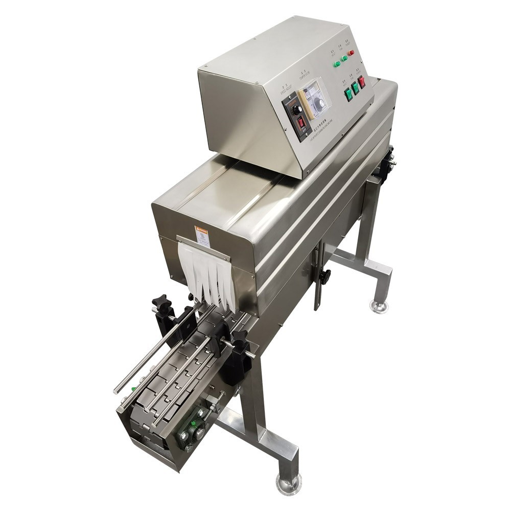 220V 7KW Fully Auto Bottle Mouth Label Thermal Heat Shrink Machine 3PH