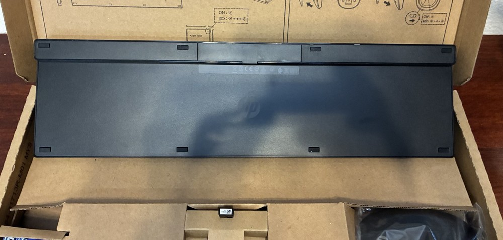 HP 710 Wireless Keyboard and Mouse Combo - Open Box