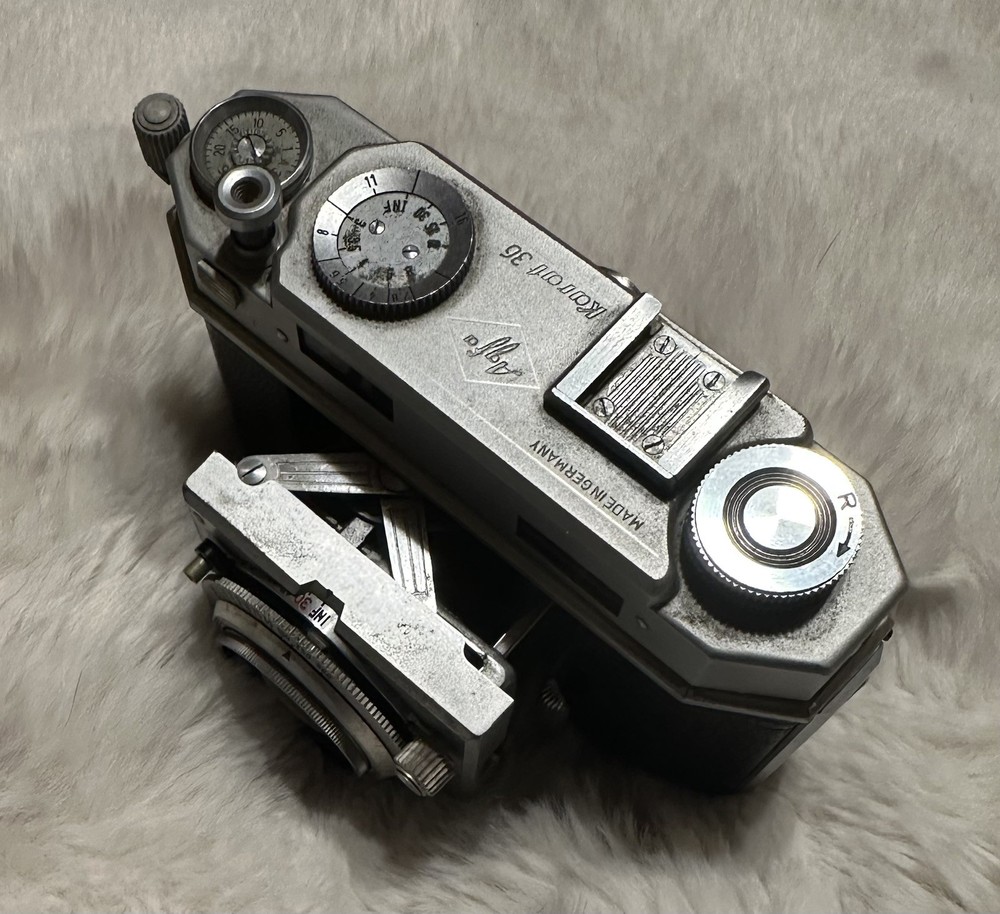 Agfa Karat 36 Folding Rangefinder Camera, Solagon Lens-Untested