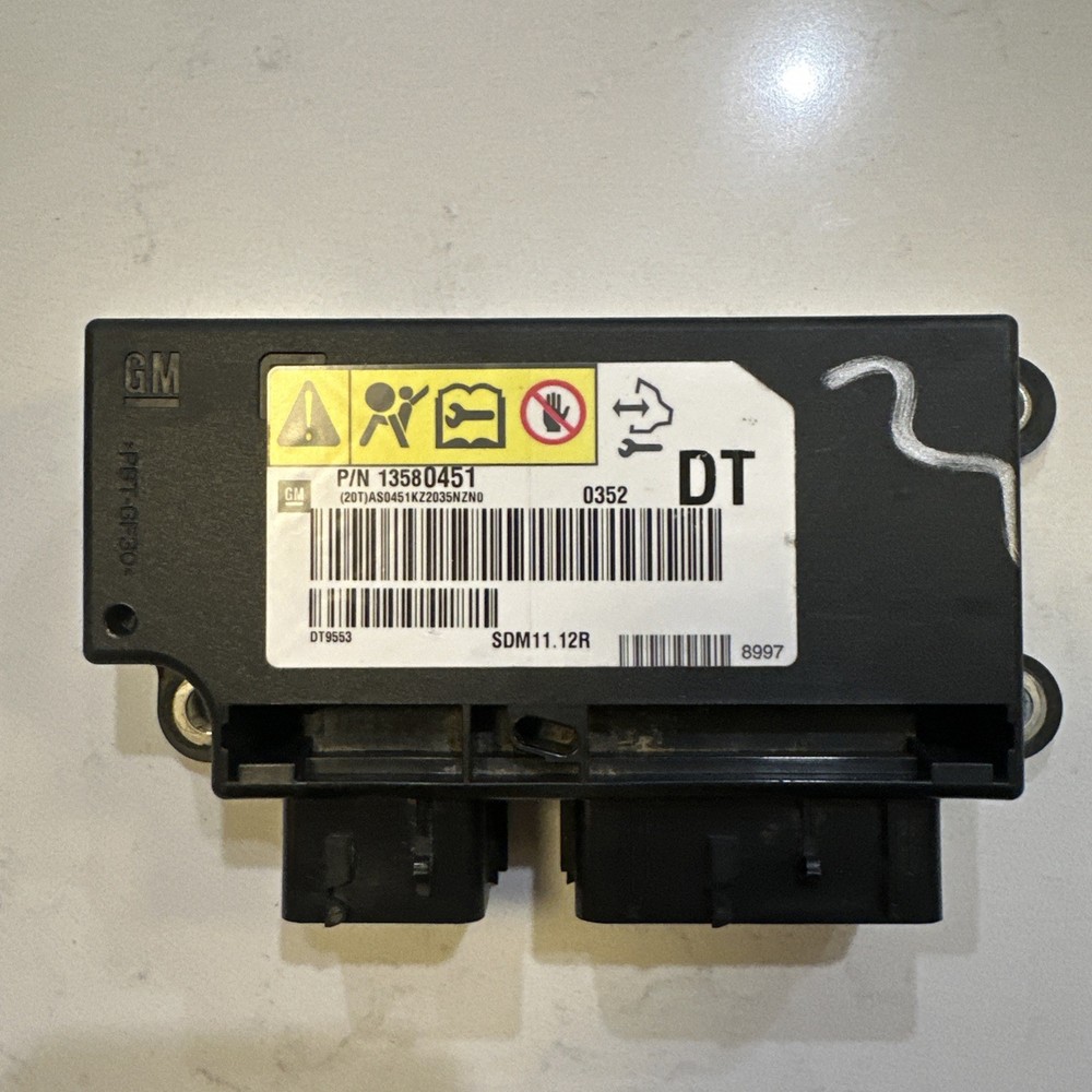 2011-2014 GM RESTRAINT CONTROL SENSING MODULE BCM OEM * NO CRASH * 13580451