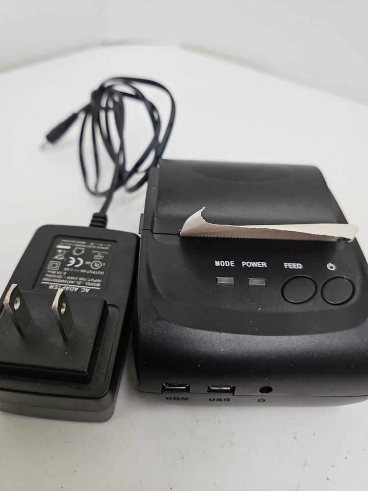 MINI 58MM BT WIRELESS MOBILE THERMAL RECEIPT PRINTER POS-5802DD