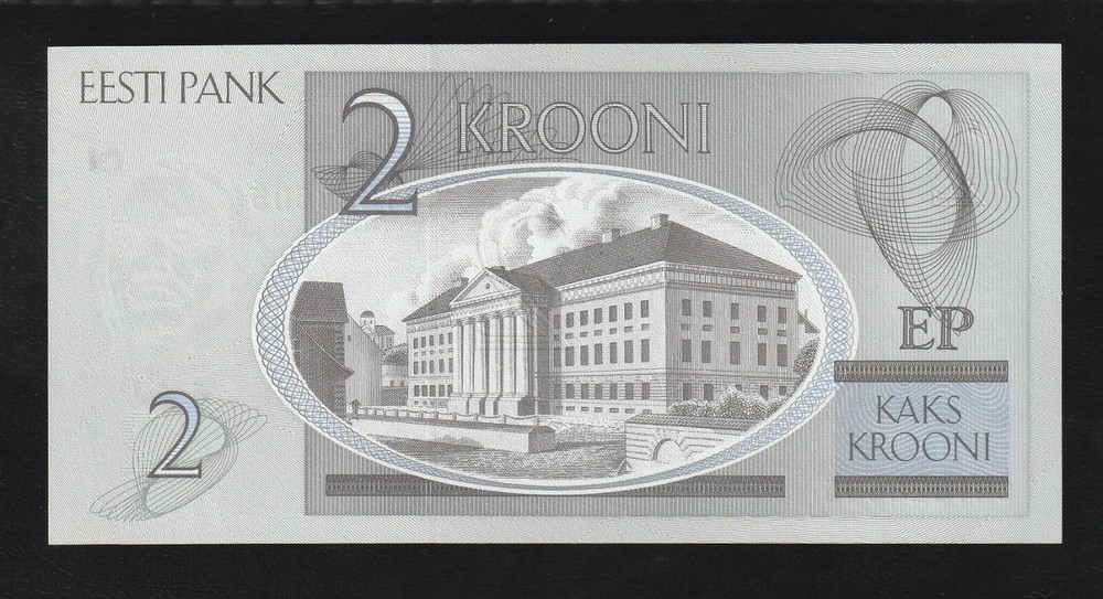 Estonia 2 Krooni 2007 P 85 b UNC