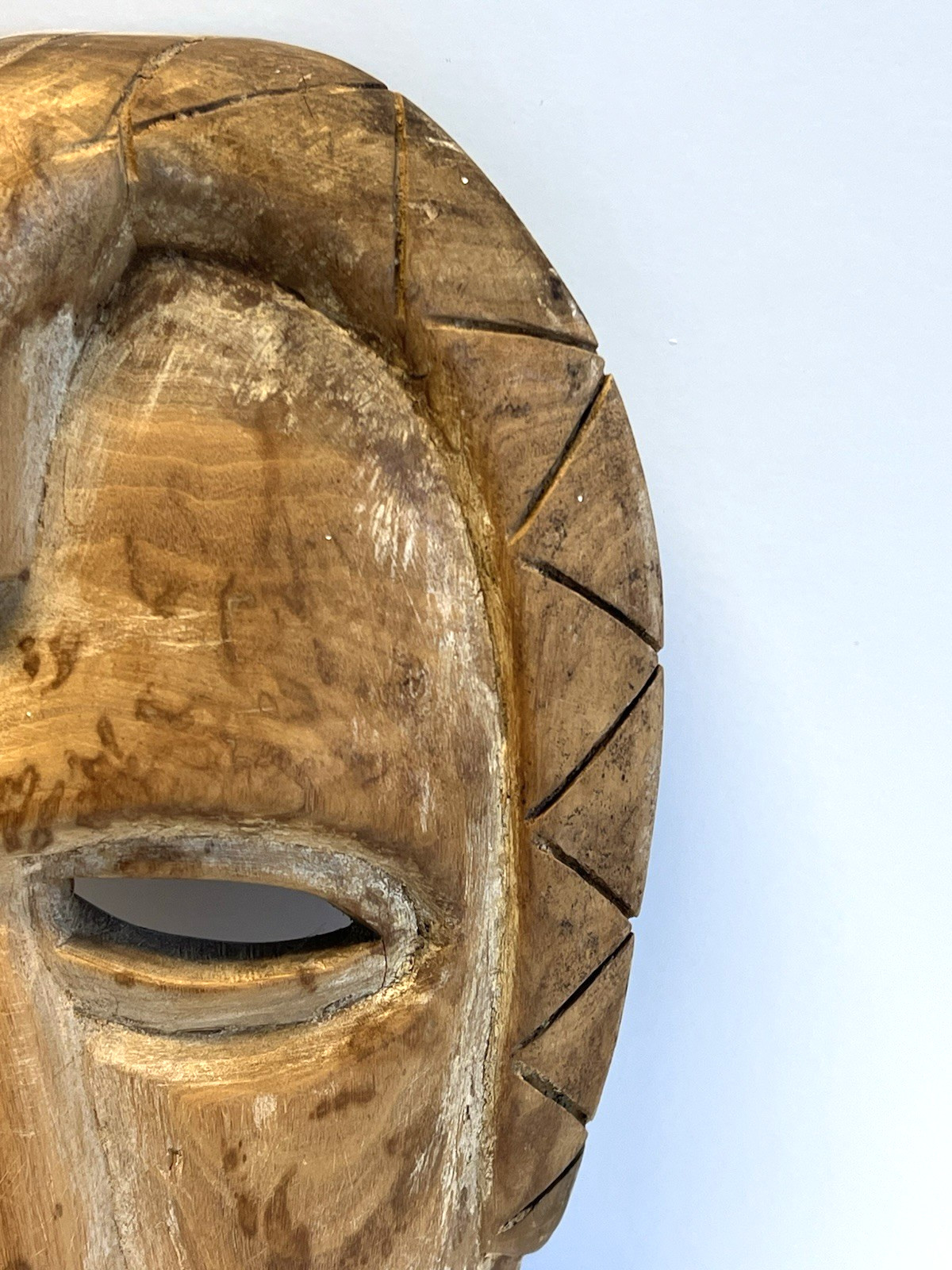 Antique Authentic Early Cherokee Booger Mask; Ca. 1900