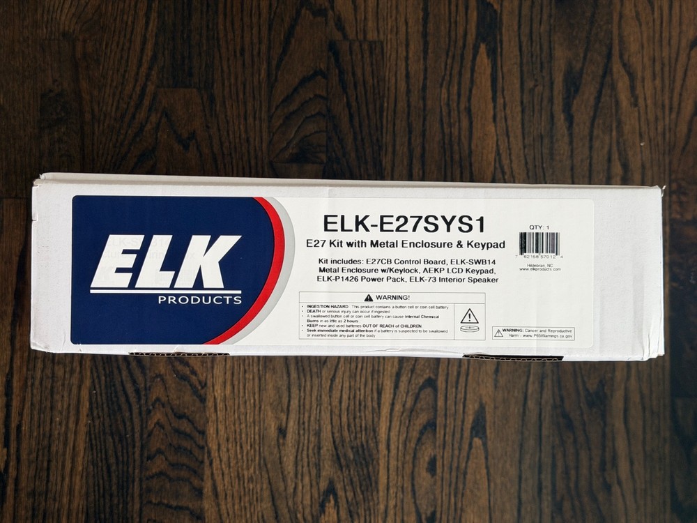 ELK - E27SYS1 - Alarm Engine E27 System Kit with Metal Enclosure and E27CB