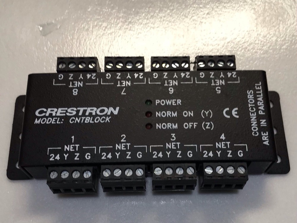 CRESTRON CNTBLOCK DISTRIBUTION BLOCK WPHOENIX CONNECTORS