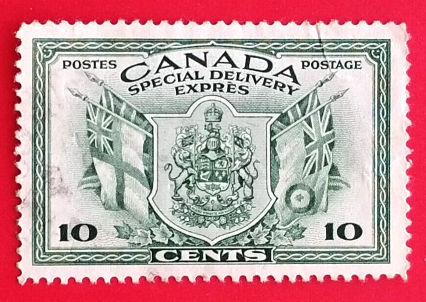 Canada Stamp E10 Special Delivery Stamp  Used