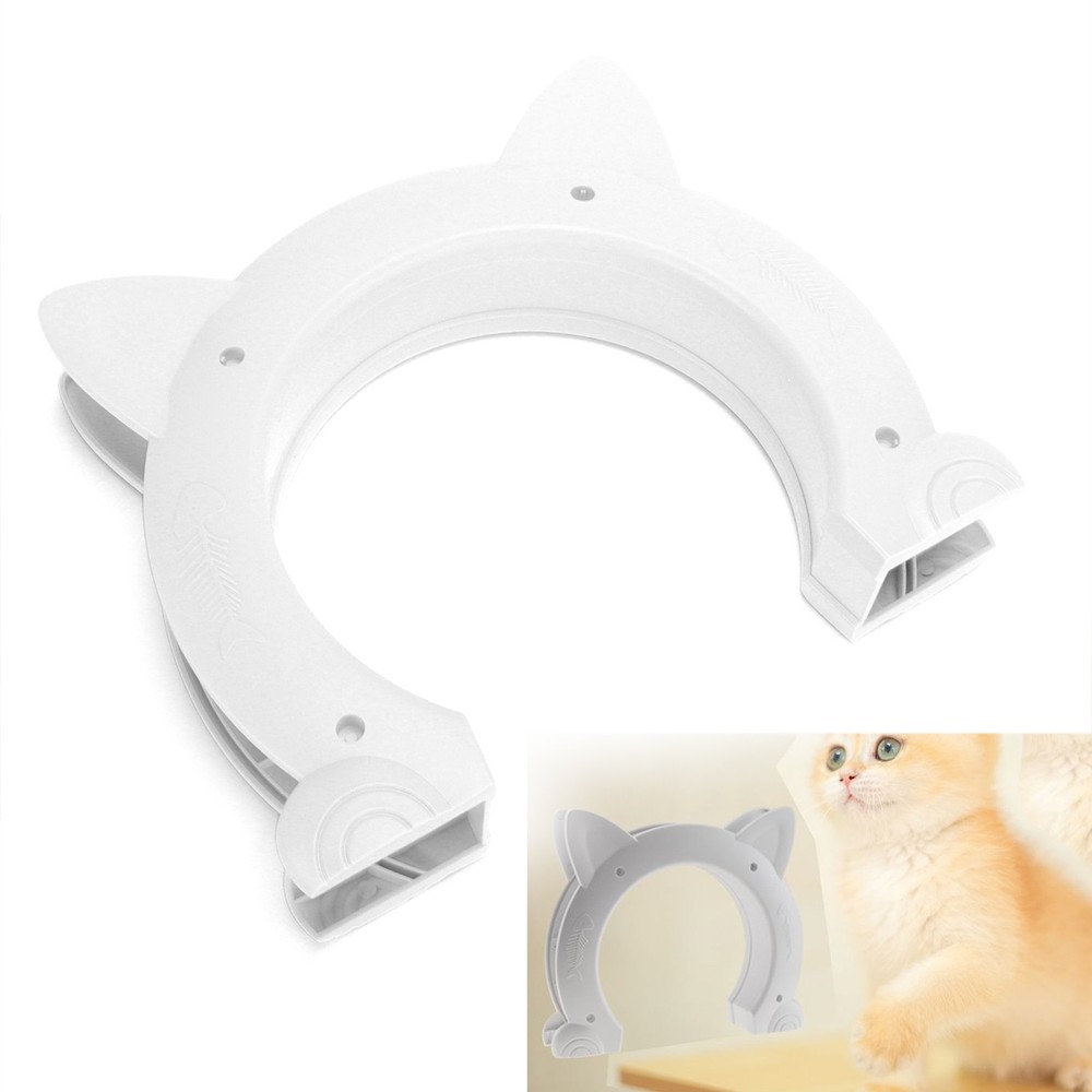 Cute Cat Pass Through Door For Easy Access For Pets