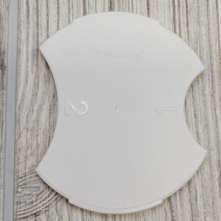 Tupperware Spaghetti Replacement Insert 1662 Modular Mates Serving Gauge 2