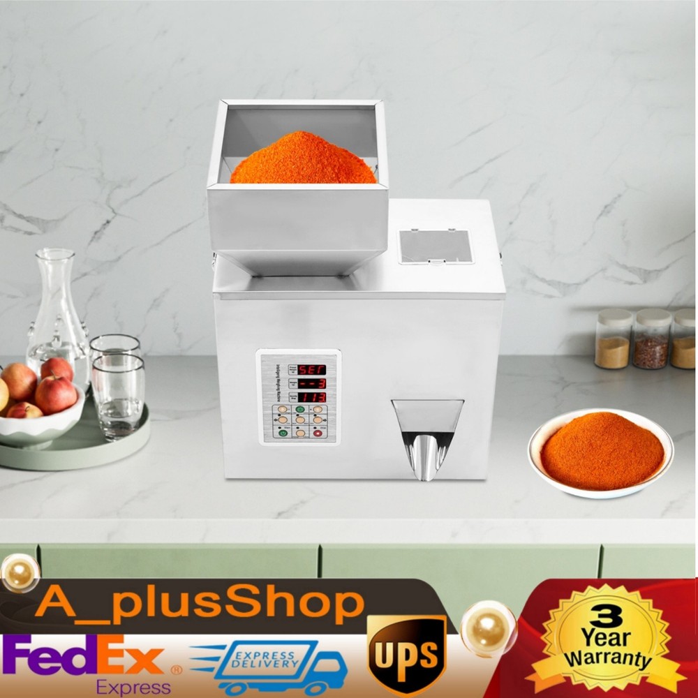 2-100g Intelligent Particle Dispenser Machine with Adjustable Filling Range