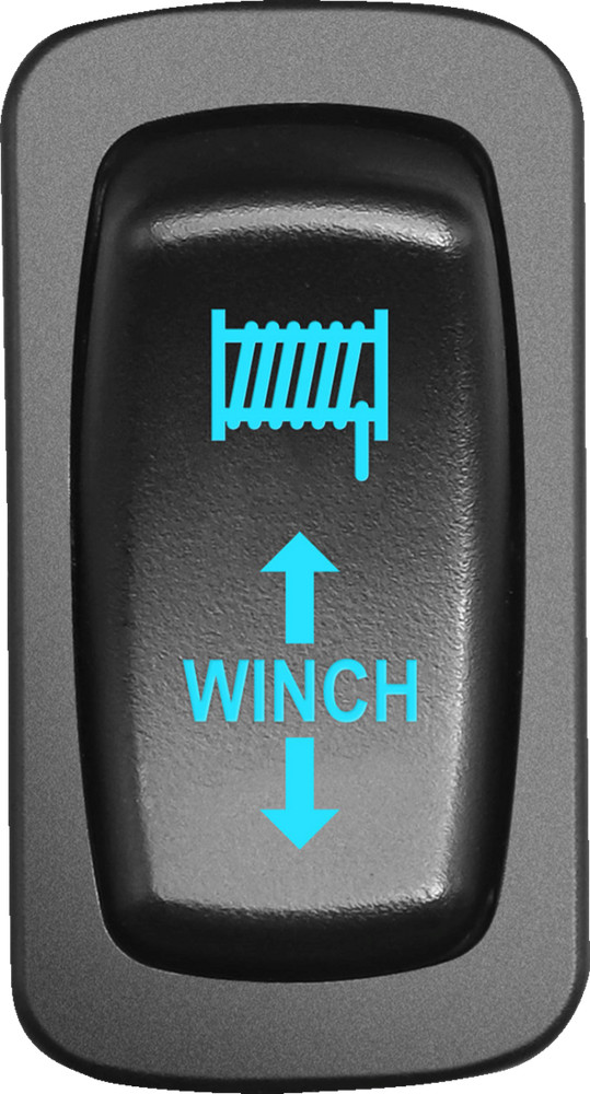 MOOSE OFFROAD Switch - Winch - Blue WIN-CAR-B