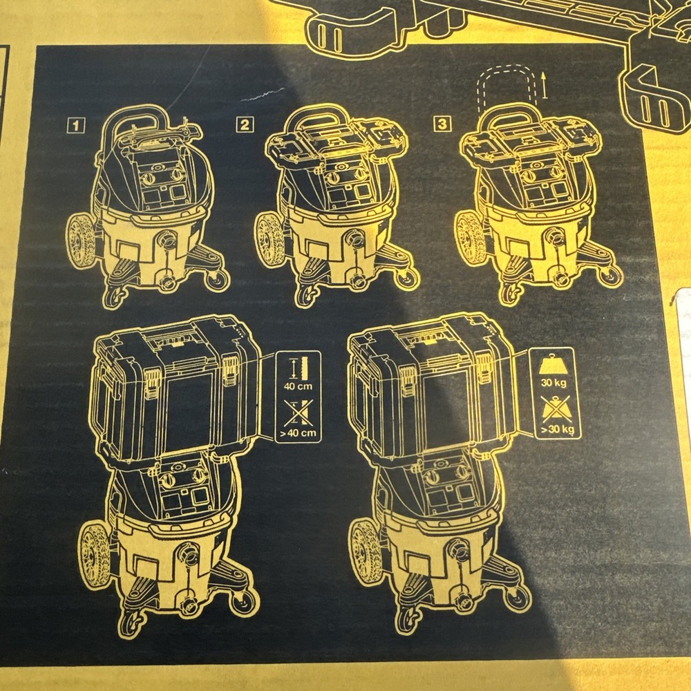 DeWalt DWV016TSRK TOUGHSYSTEM Storage Rack Accessory (Dust Extractor)