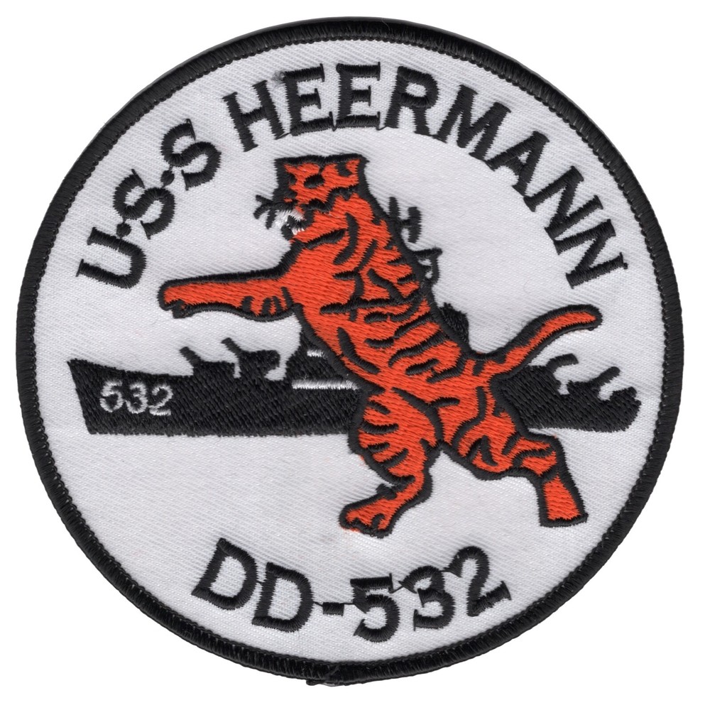 USS Heermann DD-532 Destroyer Ship Patch