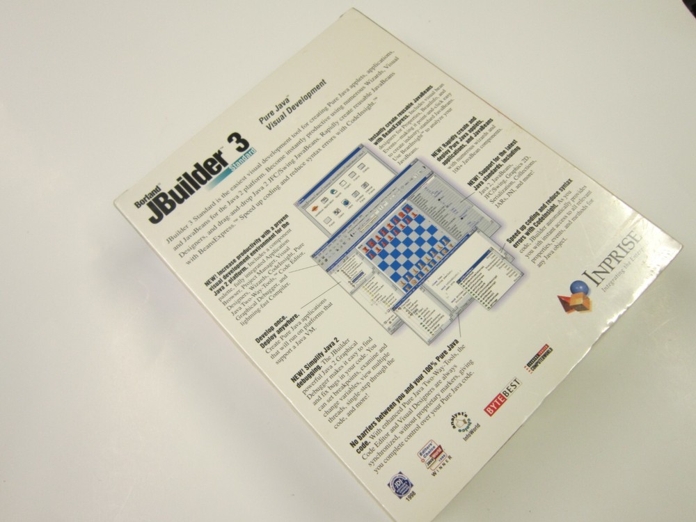 Borland JBuilder 3 Standard For Windows 95 98 NT