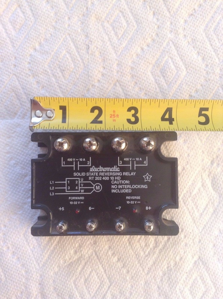 Electromatic RT 202 400 10 HD Solid State Reversing Relay