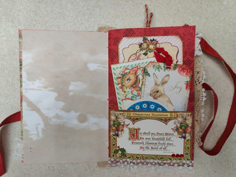 It's Christmas 🌲 Card Handmade Journal