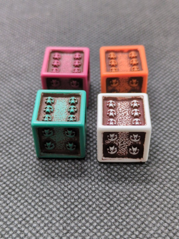 (4) Games Workshop Storm Of Magic Dice