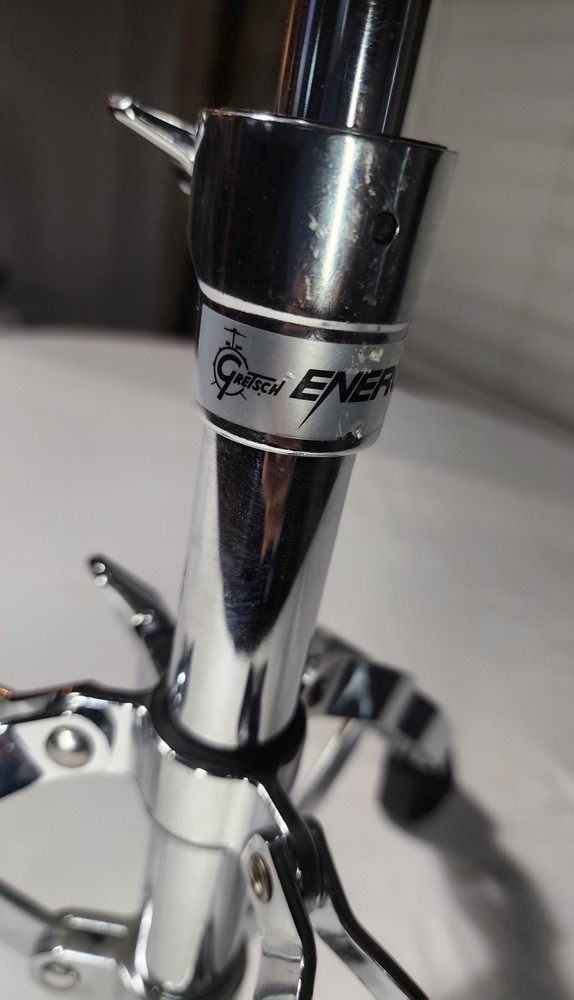 GRETSCH - CHROME Adjustable Snare Drum Stand Excellent Condition NICE