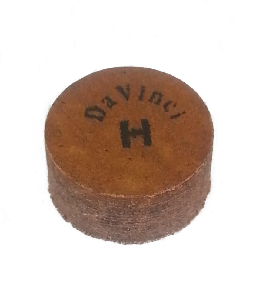 2 - DA VINCI by Longoni Pool Billiard Cue Tip Hard - 13 mm