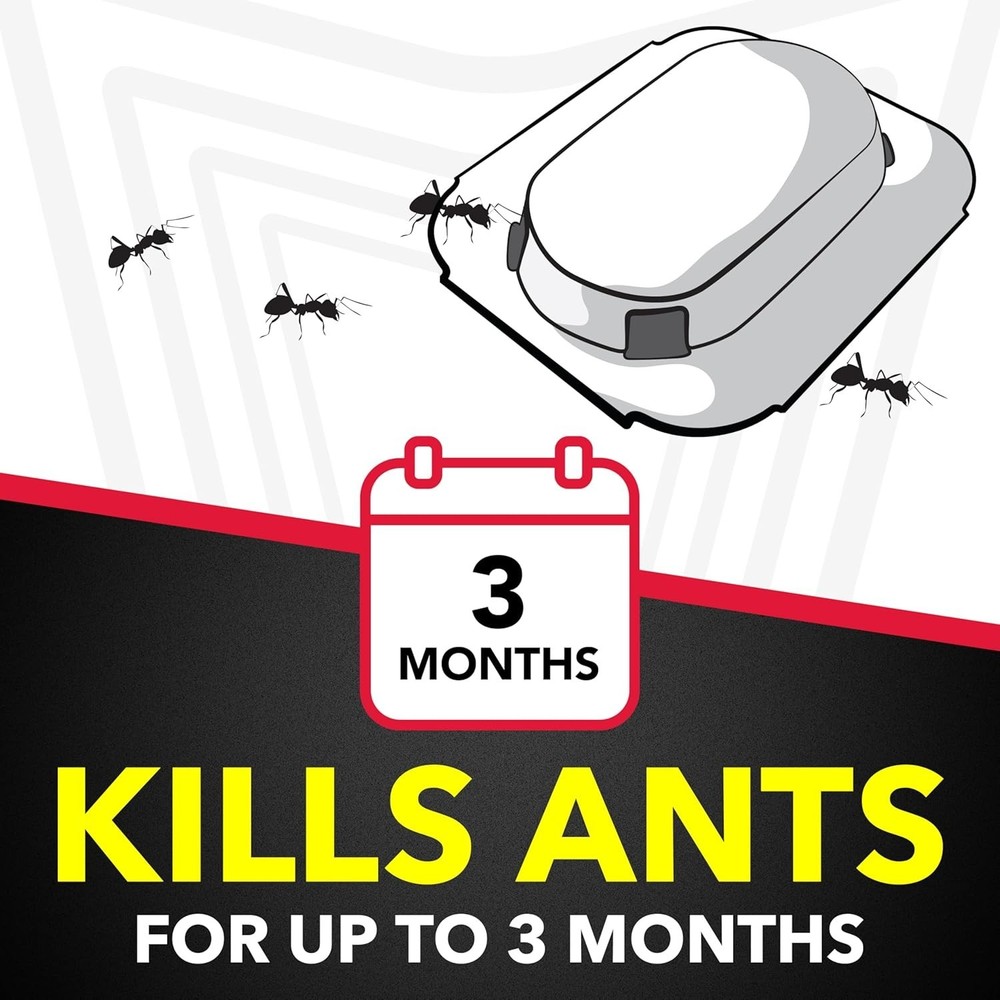 Child-Resistant Raid Ant Killer Baits - 8 Count for Effective Indoor Use