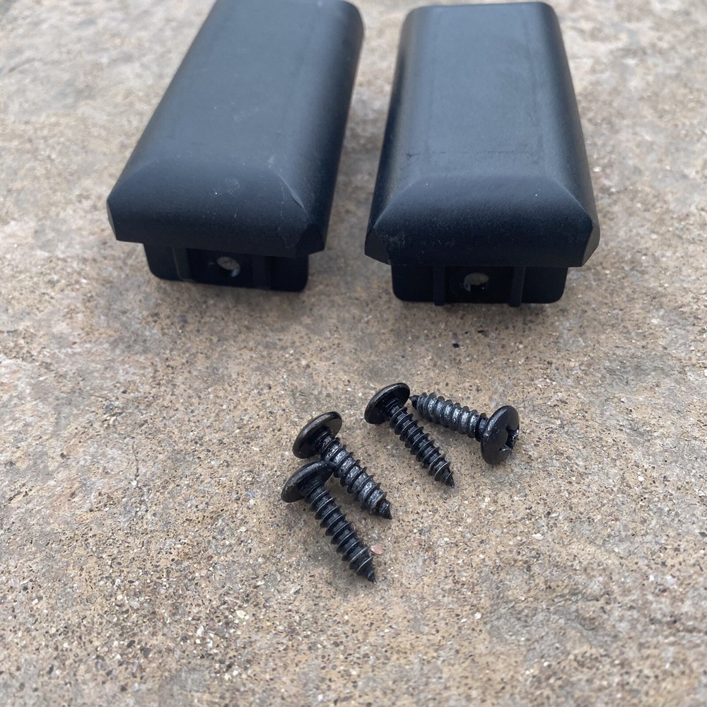 Bowflex Power Pro XTL Ultimate Rail End Cap Replacement Parts 2 Pieces Rectangle