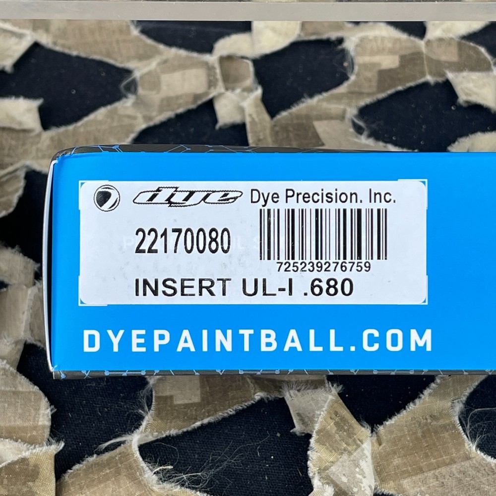 NEW Dye UL-I PWR Barrel Insert - .680
