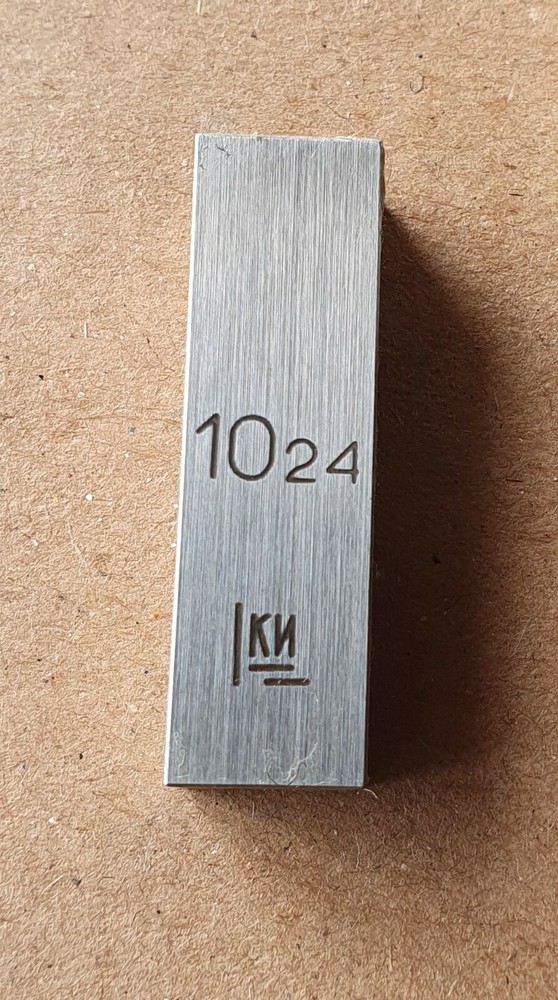 Precision Metric Gauge Block 10.24 mm .