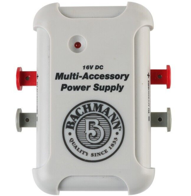 Bachmann ~ New 2023 ~ 16V DC Multi-Accessory Power Supply ~ 44219