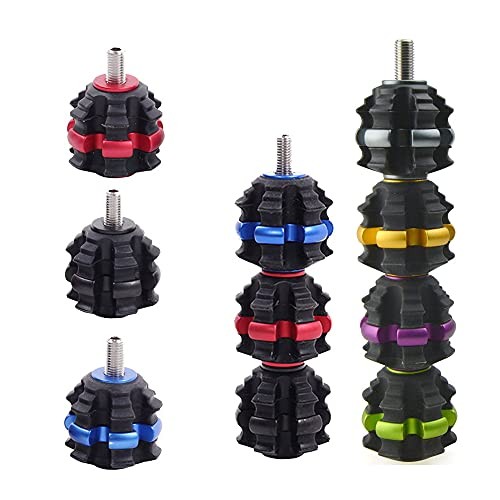 Archery Stackable Bow Stabilizer Ball Reduce Shock Absorber Balance Bar Purple