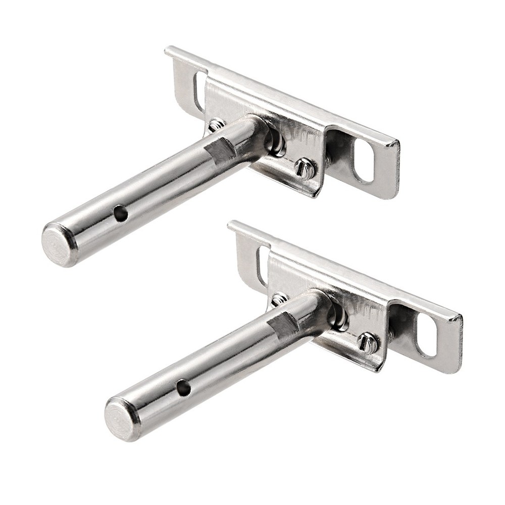 2pcs 76mmx20mmx85mm Adjustable Blind Shelves Floating Support Brackets