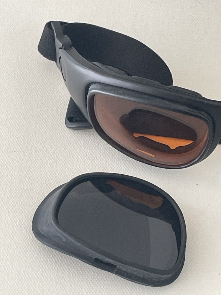 Bobster Eyewear Goggles Interchangeable Lenses & Case F1