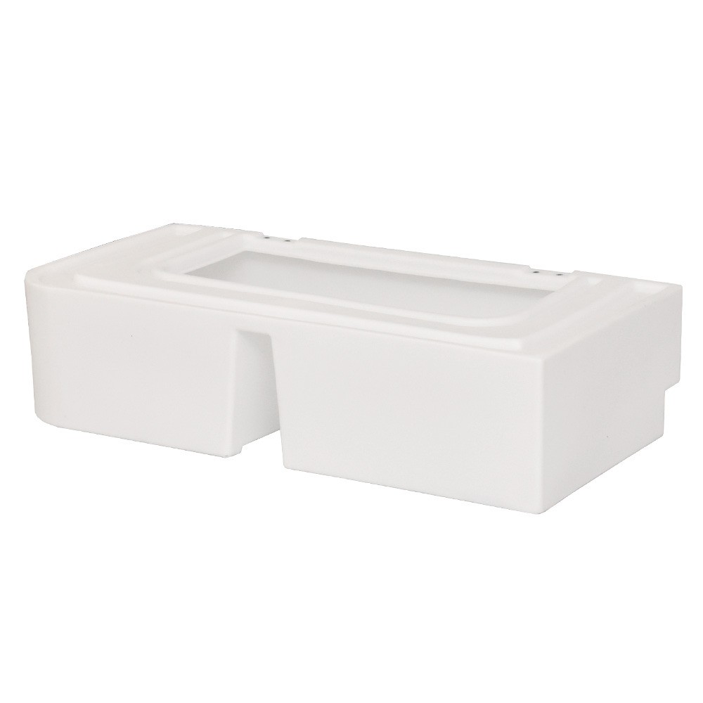 Toonmate Boat Corner Couch Seat Base S0131WT-1-2016 | Left Side White